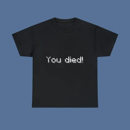 Футболка PrintBro Майнкрафт You died!