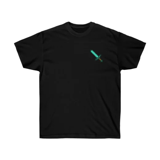 Футболка PrintBro Майнкрафт Алмазний меч