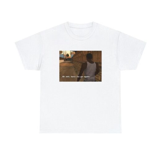 Футболка PrintBro GTA Ah Shits Here We Go Again