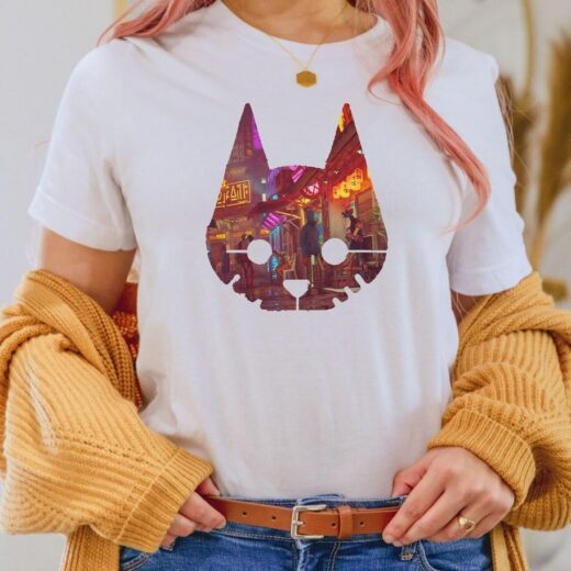 Футболка PrintBro Stray Cat Game Art.004