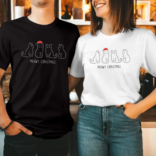 Футболка PrintBro Cat Christmas