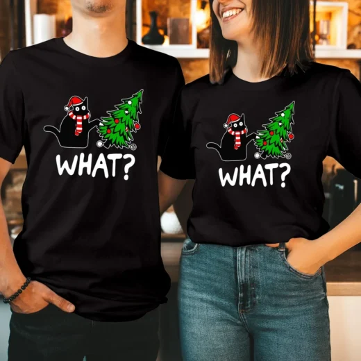 Футболка PrintBro What Christmas Tree Cat