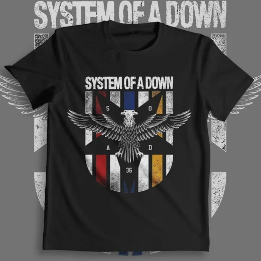 Футболка PrintBro System of a Down Art.007