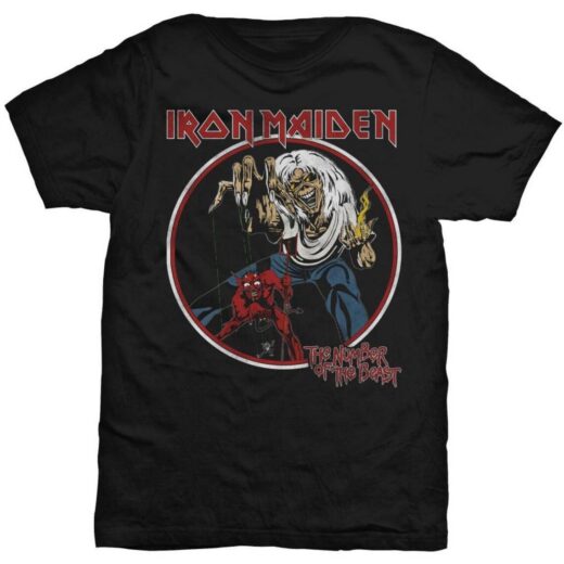 Рок футболка PrintBro Iron Maiden Art.002