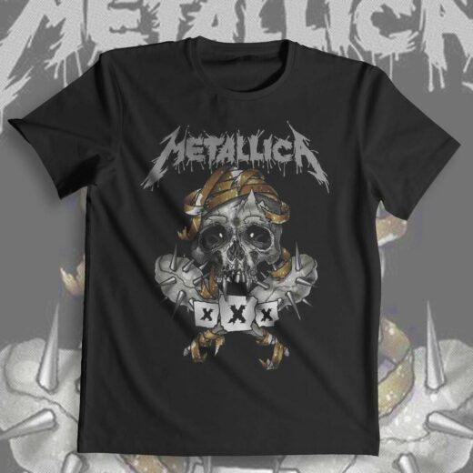 Рок футболка PrintBro Metallica Art.001