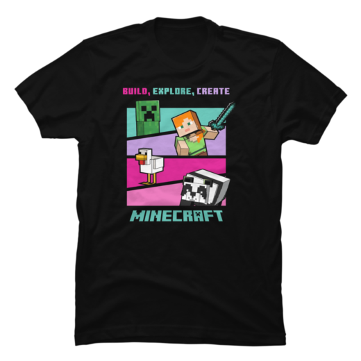 Футболка PrintBro Minecraft Art.011