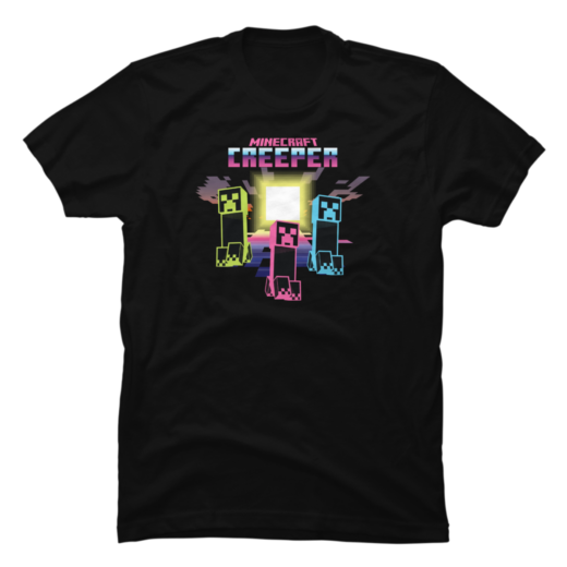 Футболка PrintBro Minecraft Art.012