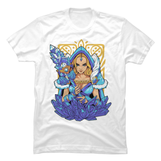 Футболка PrintBro Dota 2 - Crystal Maiden