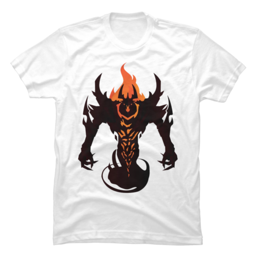 Футболка PrintBro Dota 2 - Shadow Fiend unisex Art.002