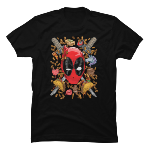 Футболка PrintBro Deadpool unisex Art.005