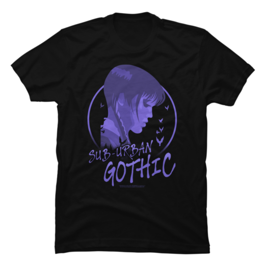 Футболка PrintBro Wednesday: Sub-Urban Gothic unisex