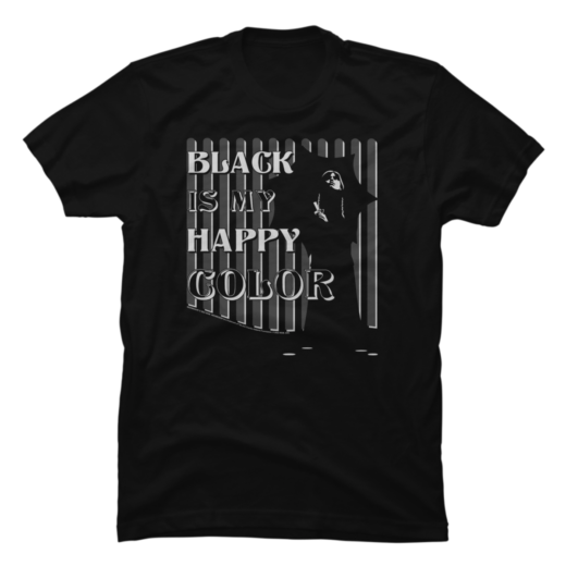 Футболка PrintBro Wednesday: Black Is My Happy Color