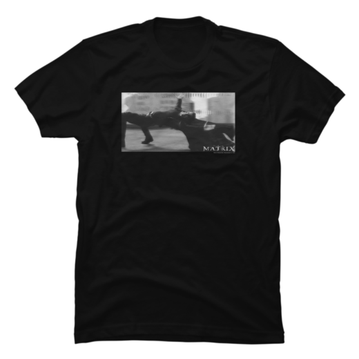 Футболка PrintBro The Matrix Bullet Dodge