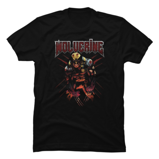 Футболка PrintBro X-Men Wolverine