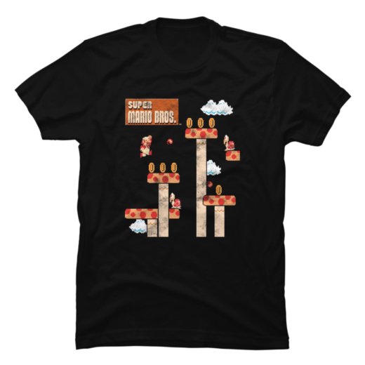 Футболка PrintBro Super Mario Bros. Fire Away