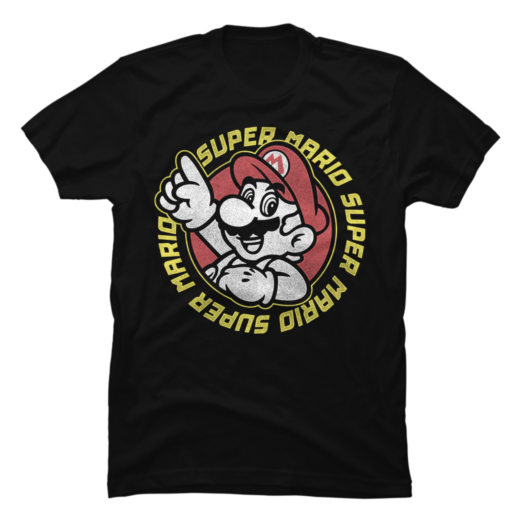 Футболка PrintBro Mario Number 1