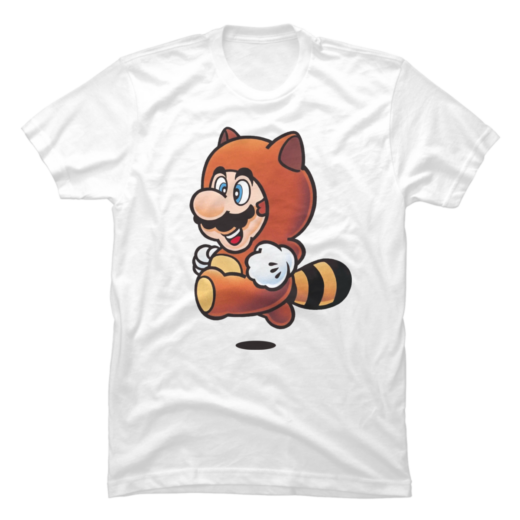 Футболка PrintBro Tanooki Mario