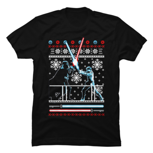 Футболка PrintBro Star Wars Christmas Duel