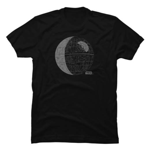 Футболка PrintBro Death Star Shadows