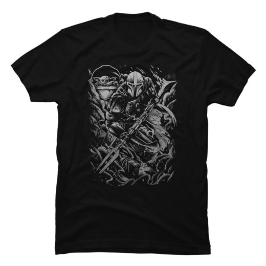 Футболка PrintBro Mandalorian Stand Off