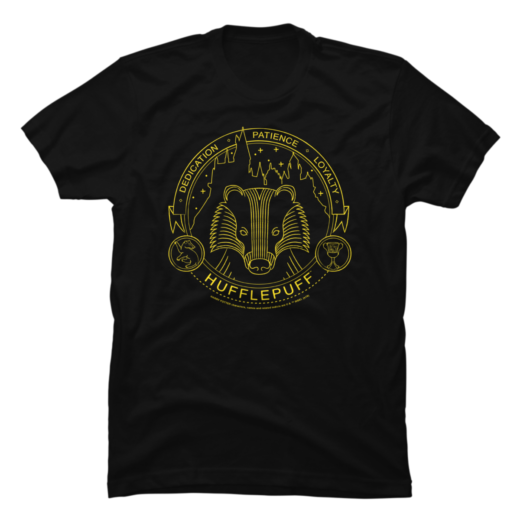 Футболка PrintBro Harry Potter Hufflepuff unisex Art.001