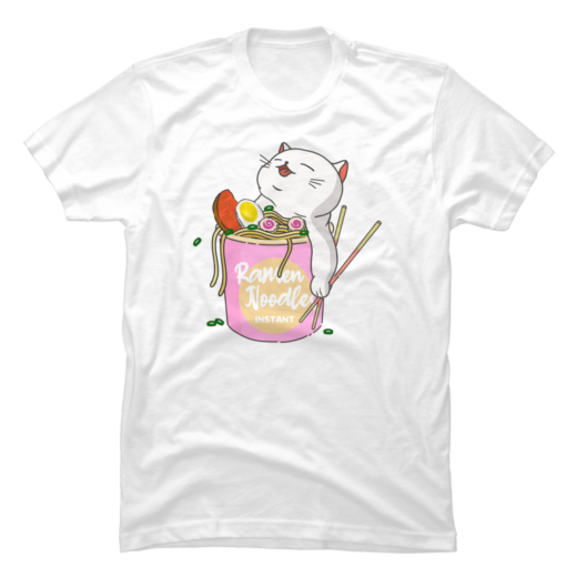 Футболка PrintBro Cat Ramen Noodles