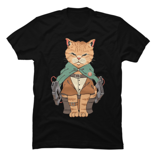 Футболка PrintBro A Cat on Titans