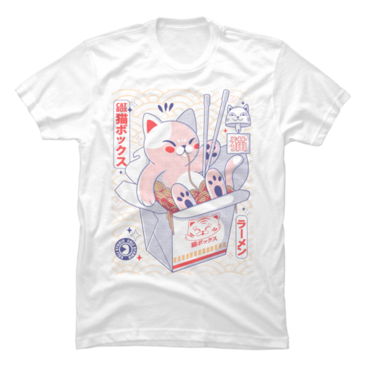 Футболка PrintBro Cat Box