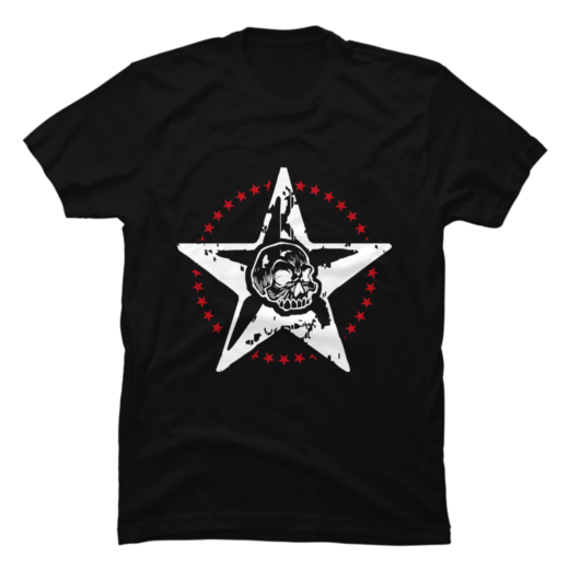 Футболка PrintBro Gothic Skull Star