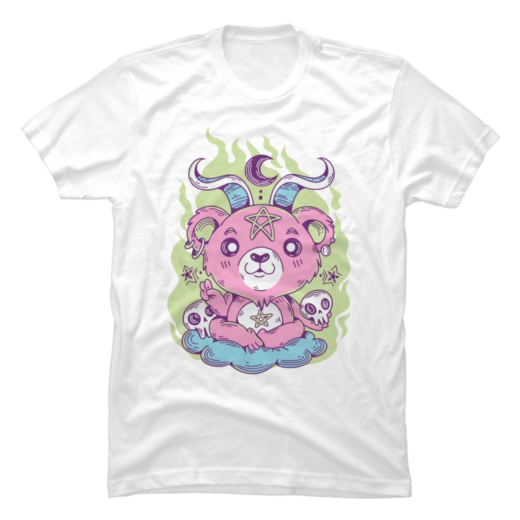 Футболка PrintBro Gothic bear
