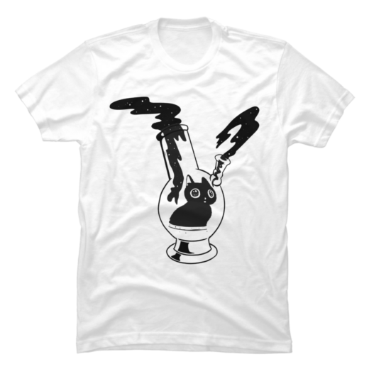 Футболка PrintBro Cat in bong