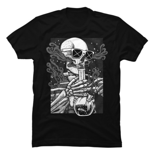 Футболка PrintBro Bong Skeleton