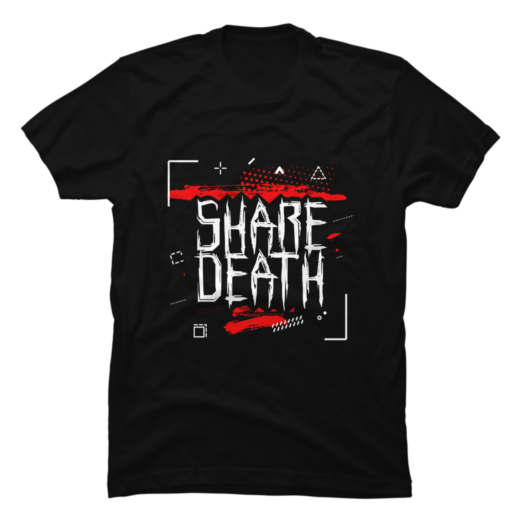 Футболка PrintBro Share Gothic Death