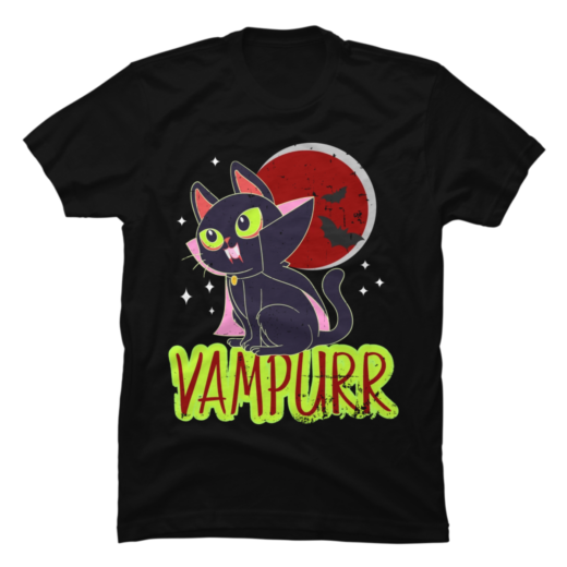 Футболка PrintBro Halloween Vampire Cat Vampurr
