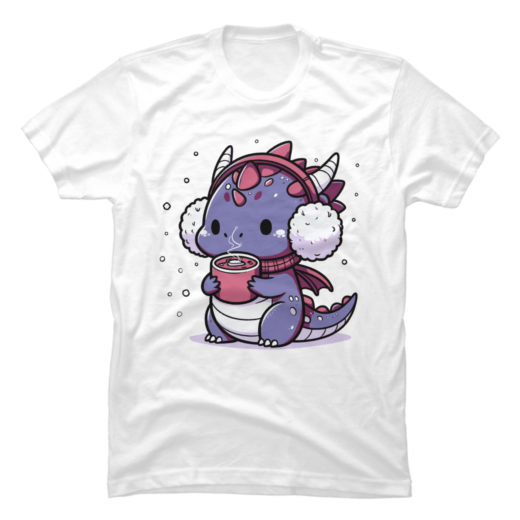 Футболка PrintBro Winter Dragon