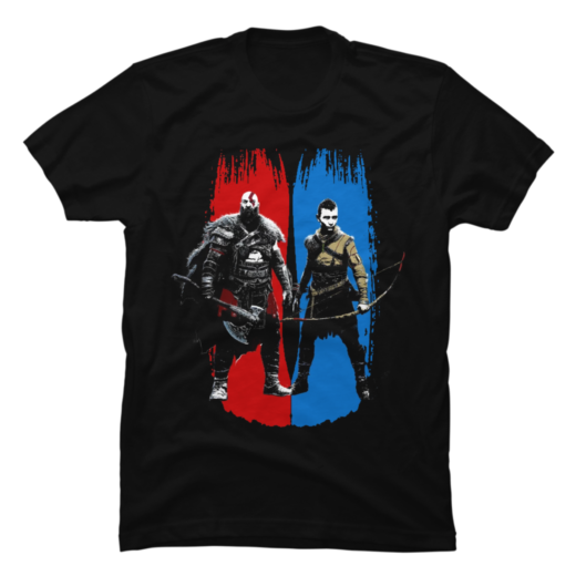 Футболка PrintBro God of War Art.008