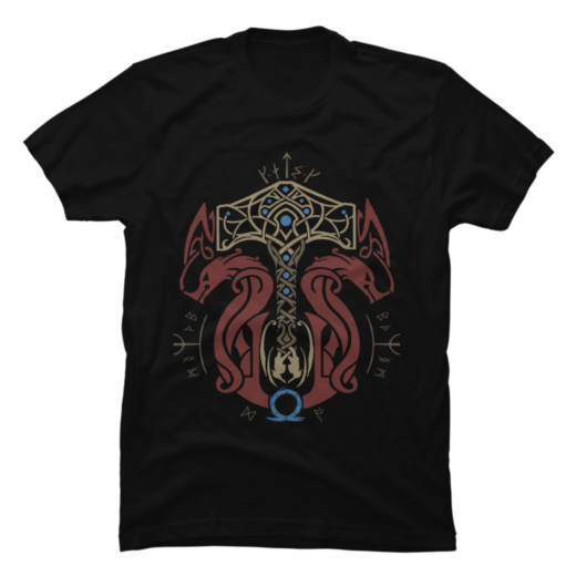 Футболка PrintBro God of War Art.009