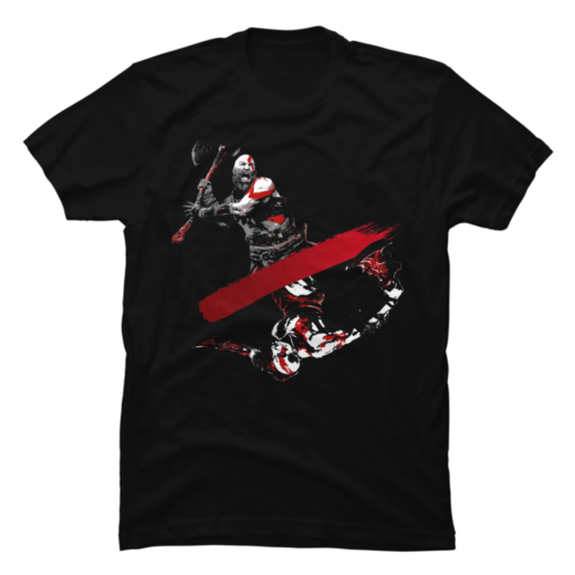 Футболка PrintBro God of War Art.010