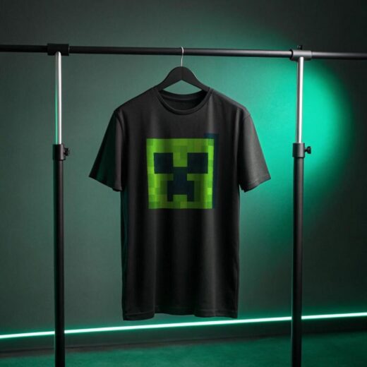 Футболка PrintBro Minecraft Creeper unisex Art.001