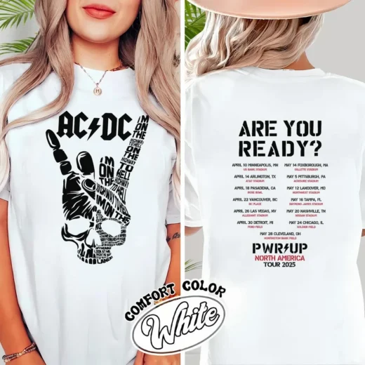Футболка PrintBro AC/DC unisex Art.002