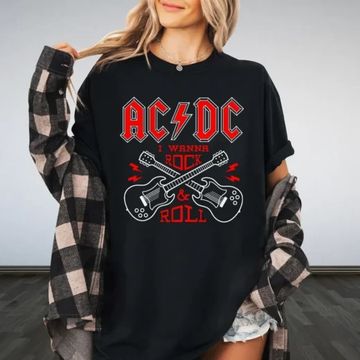 Футболка PrintBro AC/DC unisex Art.003