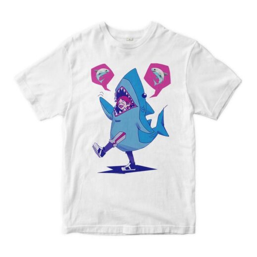 Футболка PrintBro Dorohedoro Ebisu Shark unisex