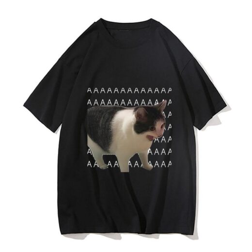 Футболка PrintBro Meme Sad Crying Cat unisex