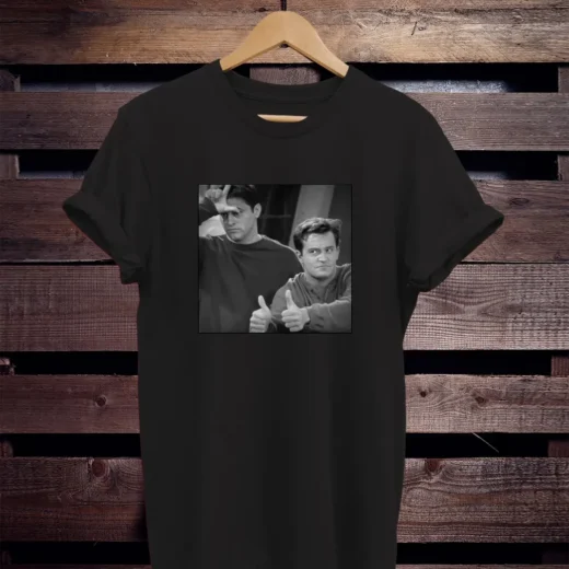 Футболка PrintBro Друзья Чендлер и Джоуи unisex