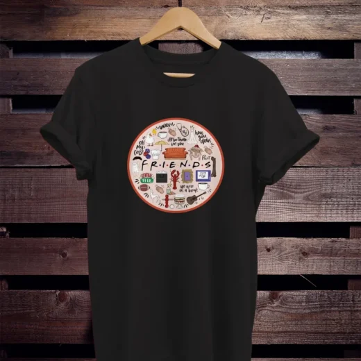 Футболка PrintBro Друзья unisex Art.002
