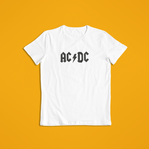 Футболка PrintBro ACDC Біла