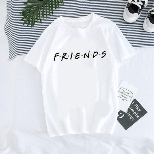 Футболка PrintBro Friends — Друзі Білий Art.001