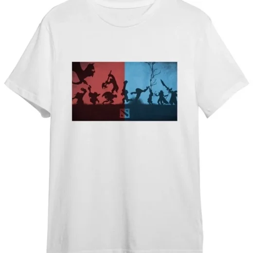 Футболка PrintBro Dota 2/Дота 2 Білий