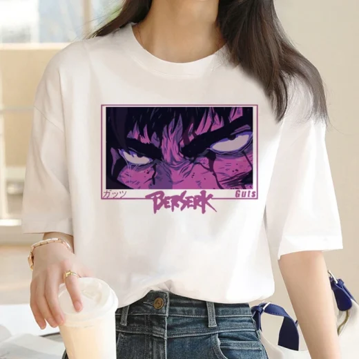 Футболка PrintBro аніме Berserk Біла