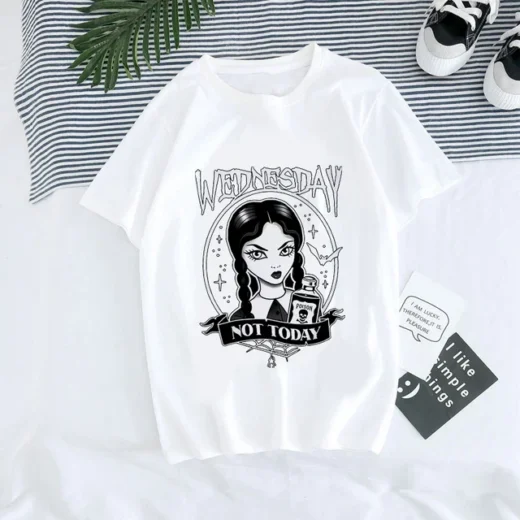 Футболка PrintBro Wednesday Білий Art.003